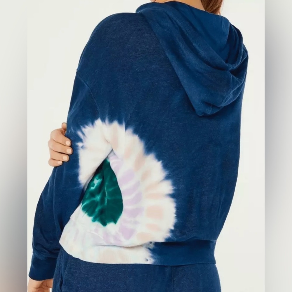 NWT Wildfox Ride Or Dye Tie Dye Hadley Pullover Hoodie - Size M